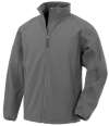 RS901M R901M Result Recycled Printable Soft Shell Jacket workguard grey colour image